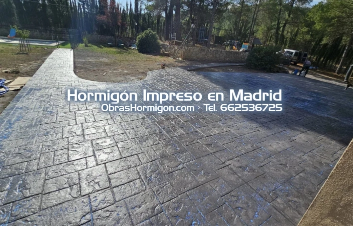 Hormigón Impreso Madrid 2024 Pavimento de Hormigón Impreso Madrid
