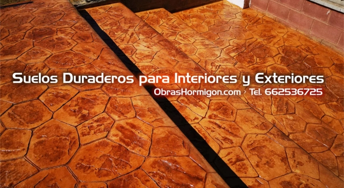 Suelos Impresos de Interior y Exterior Suelo de Hormigón Impreso para Exterior o Interior